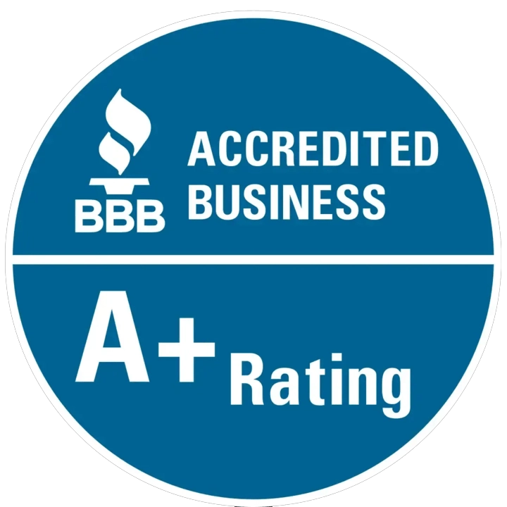 BBB Accredited Business A+ Rating