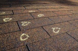 hail damage on roofs